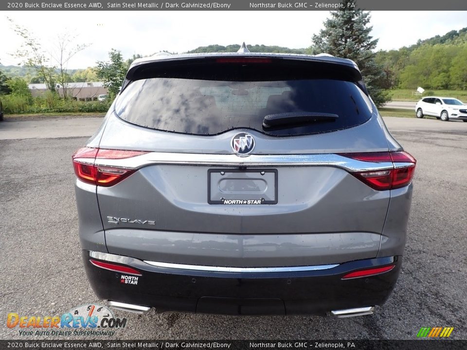 2020 Buick Enclave Essence AWD Satin Steel Metallic / Dark Galvinized/Ebony Photo #6