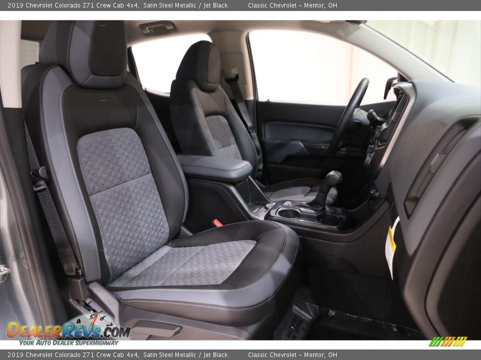 2019 Chevrolet Colorado Z71 Crew Cab 4x4 Satin Steel Metallic / Jet Black Photo #16