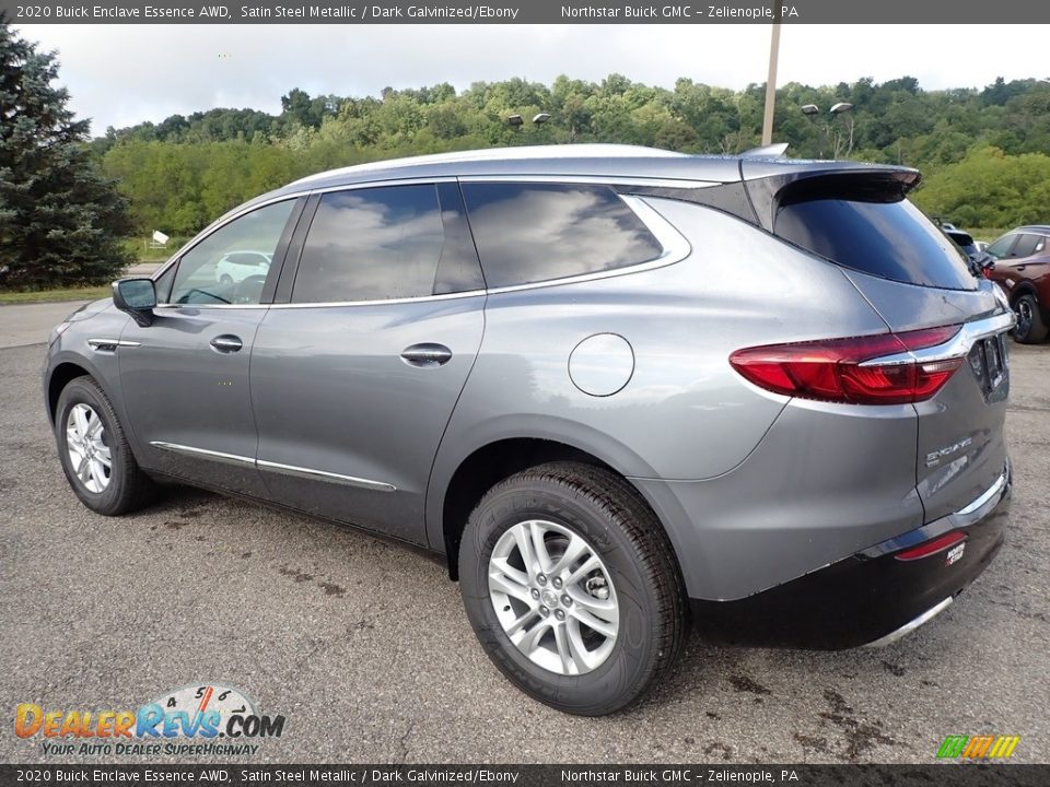 2020 Buick Enclave Essence AWD Satin Steel Metallic / Dark Galvinized/Ebony Photo #8