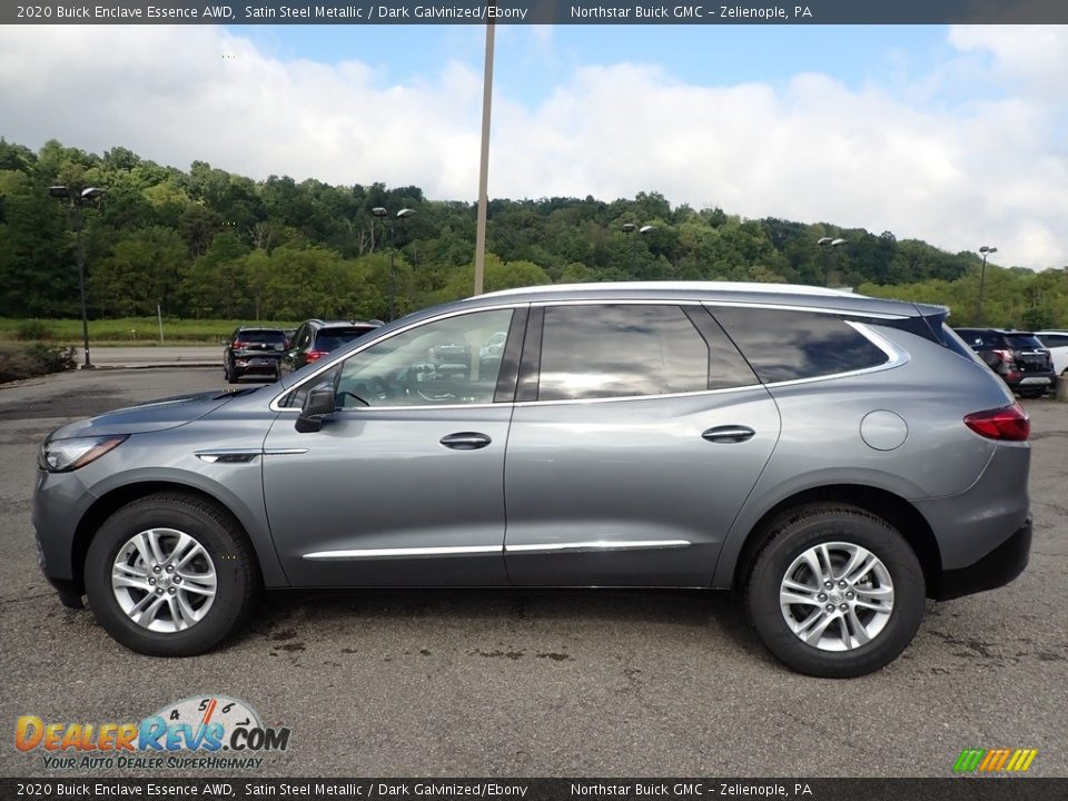 2020 Buick Enclave Essence AWD Satin Steel Metallic / Dark Galvinized/Ebony Photo #9