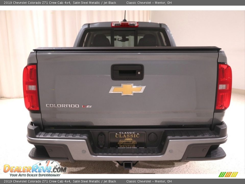 2019 Chevrolet Colorado Z71 Crew Cab 4x4 Satin Steel Metallic / Jet Black Photo #19