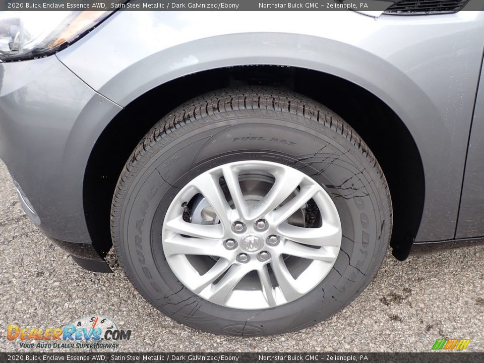 2020 Buick Enclave Essence AWD Satin Steel Metallic / Dark Galvinized/Ebony Photo #10