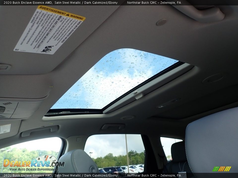 2020 Buick Enclave Essence AWD Satin Steel Metallic / Dark Galvinized/Ebony Photo #12