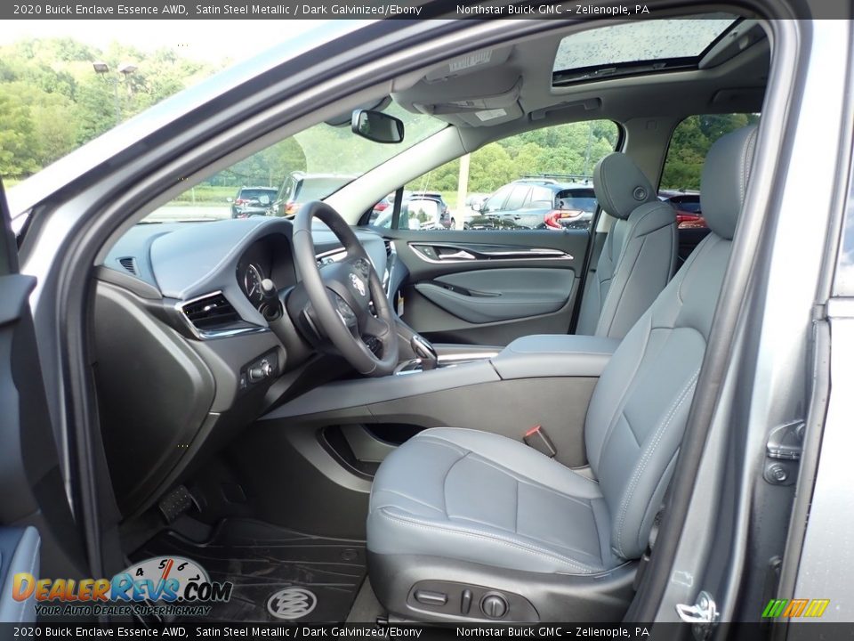 2020 Buick Enclave Essence AWD Satin Steel Metallic / Dark Galvinized/Ebony Photo #13