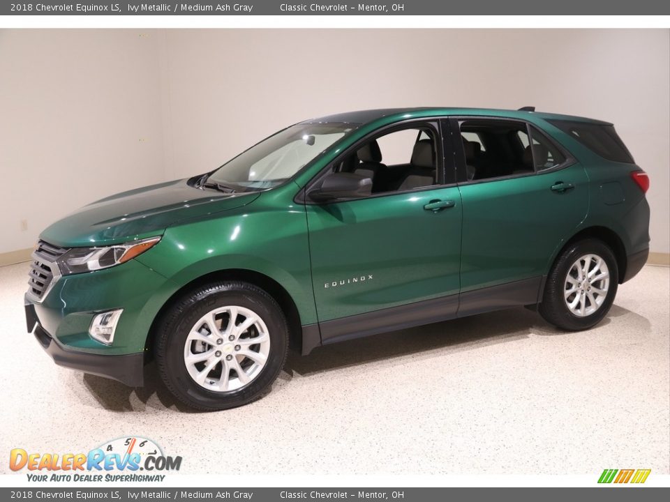 2018 Chevrolet Equinox LS Ivy Metallic / Medium Ash Gray Photo #3