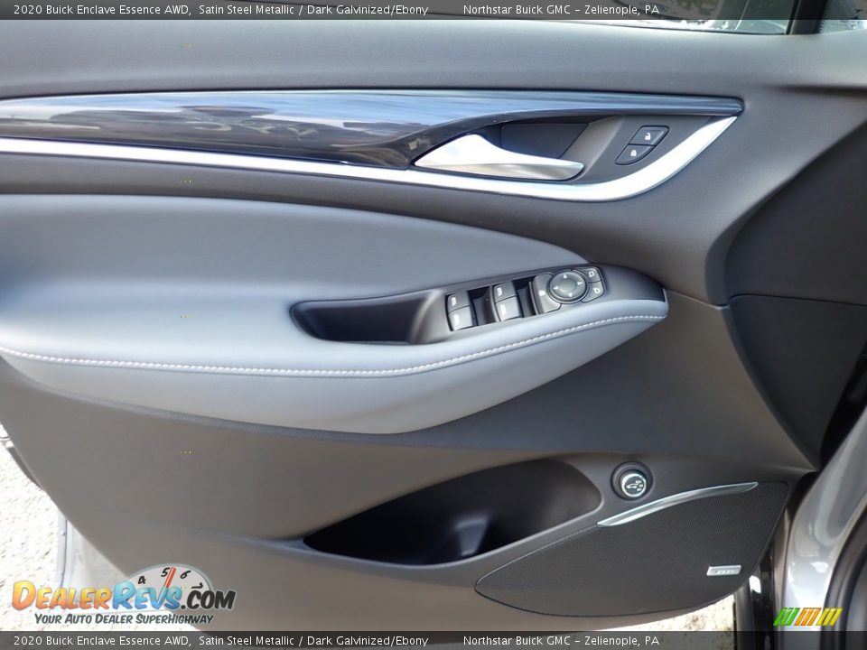 2020 Buick Enclave Essence AWD Satin Steel Metallic / Dark Galvinized/Ebony Photo #17