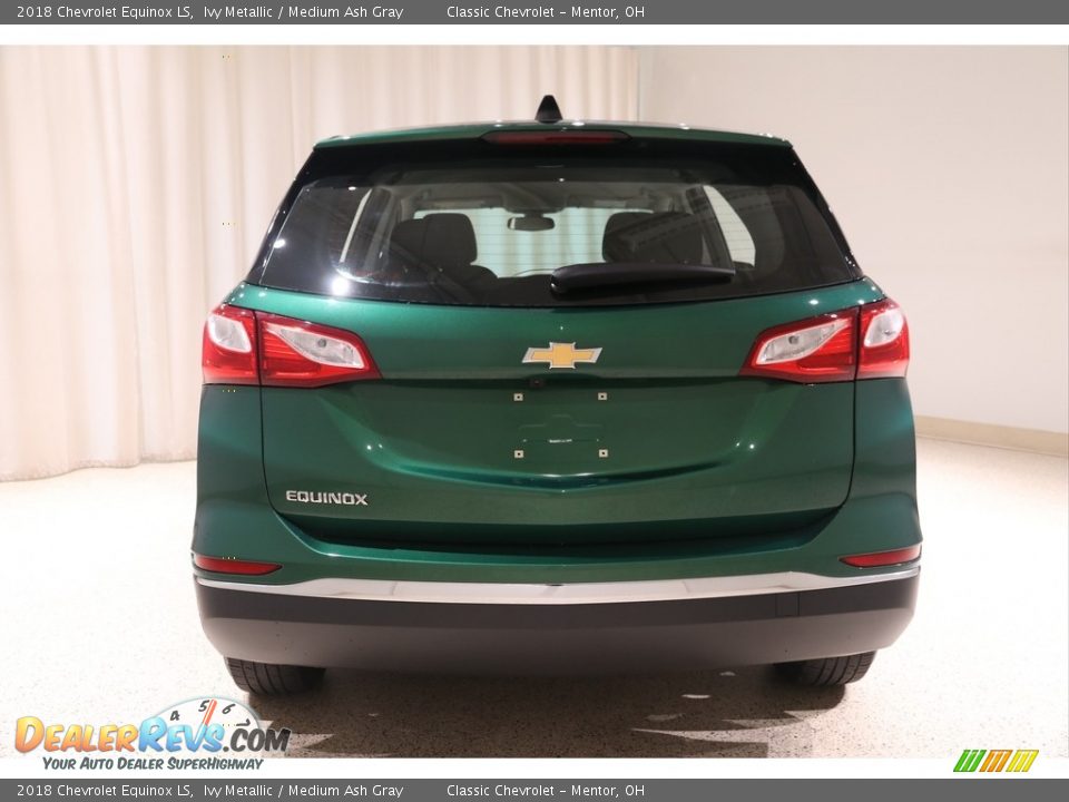 2018 Chevrolet Equinox LS Ivy Metallic / Medium Ash Gray Photo #17