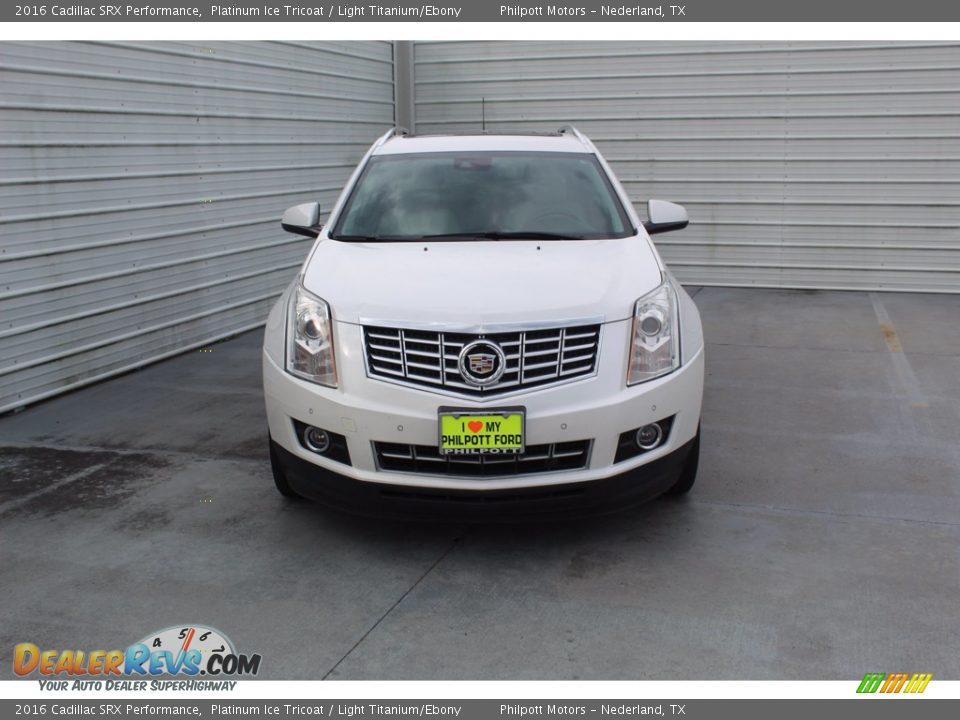 2016 Cadillac SRX Performance Platinum Ice Tricoat / Light Titanium/Ebony Photo #3