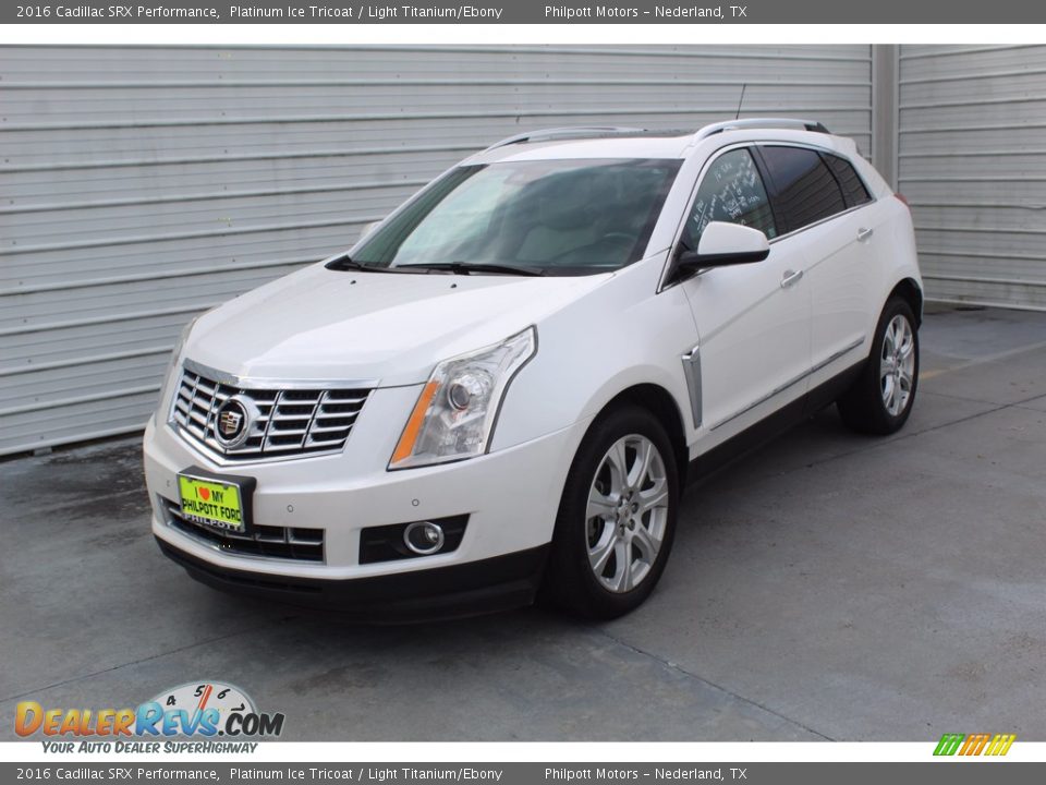 2016 Cadillac SRX Performance Platinum Ice Tricoat / Light Titanium/Ebony Photo #4