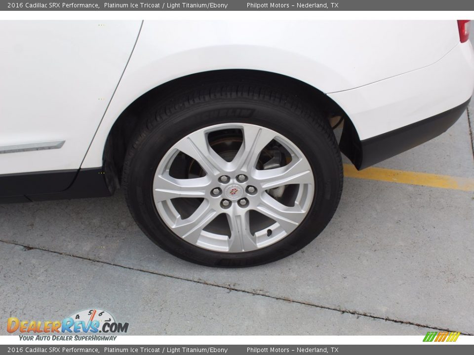 2016 Cadillac SRX Performance Platinum Ice Tricoat / Light Titanium/Ebony Photo #6