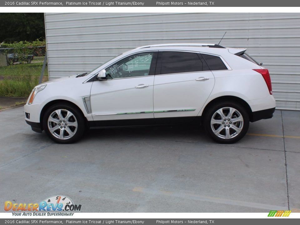 2016 Cadillac SRX Performance Platinum Ice Tricoat / Light Titanium/Ebony Photo #7
