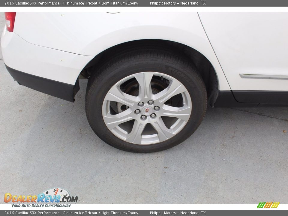 2016 Cadillac SRX Performance Platinum Ice Tricoat / Light Titanium/Ebony Photo #11