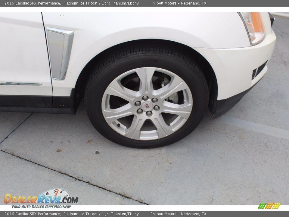 2016 Cadillac SRX Performance Platinum Ice Tricoat / Light Titanium/Ebony Photo #12