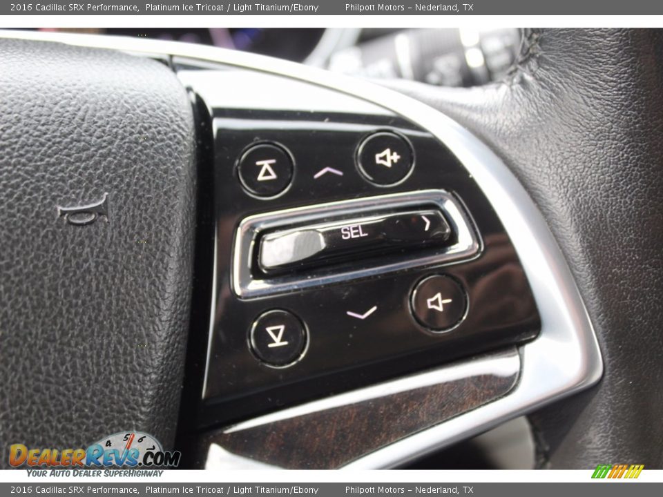 2016 Cadillac SRX Performance Platinum Ice Tricoat / Light Titanium/Ebony Photo #17