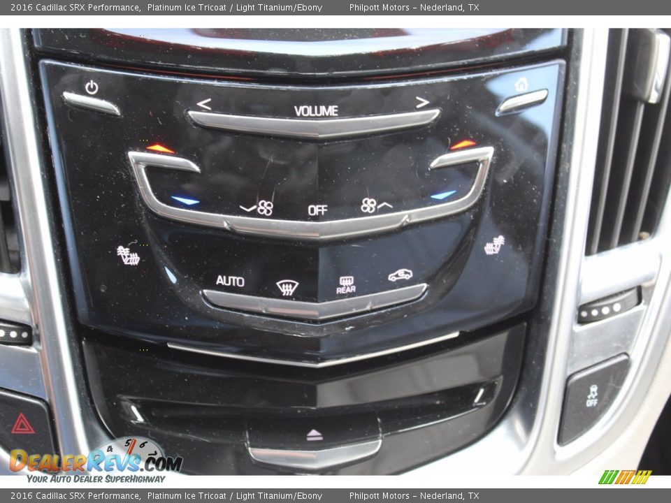 2016 Cadillac SRX Performance Platinum Ice Tricoat / Light Titanium/Ebony Photo #21