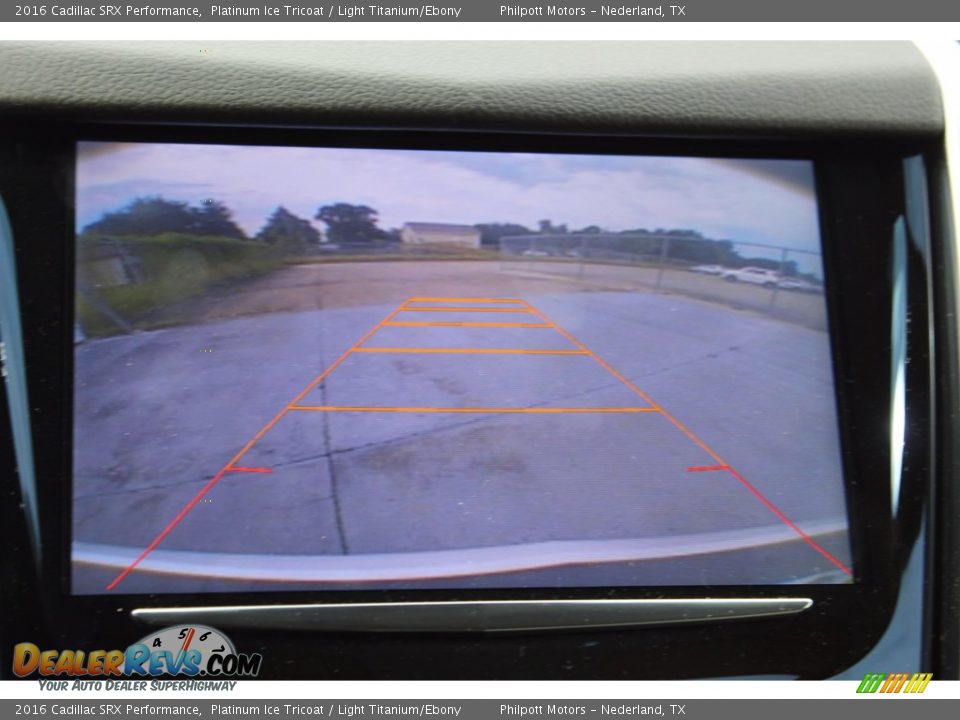 2016 Cadillac SRX Performance Platinum Ice Tricoat / Light Titanium/Ebony Photo #23