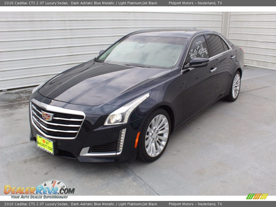 Front 3/4 View of 2016 Cadillac CTS 2.0T Luxury Sedan Photo #4