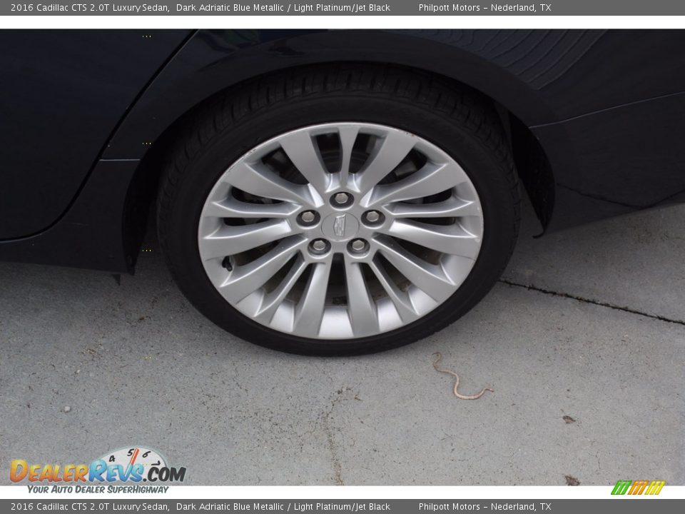 2016 Cadillac CTS 2.0T Luxury Sedan Wheel Photo #6