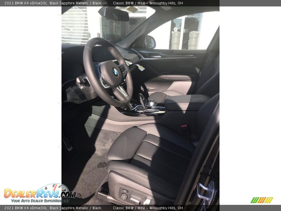 2021 BMW X4 xDrive30i Black Sapphire Metallic / Black Photo #2