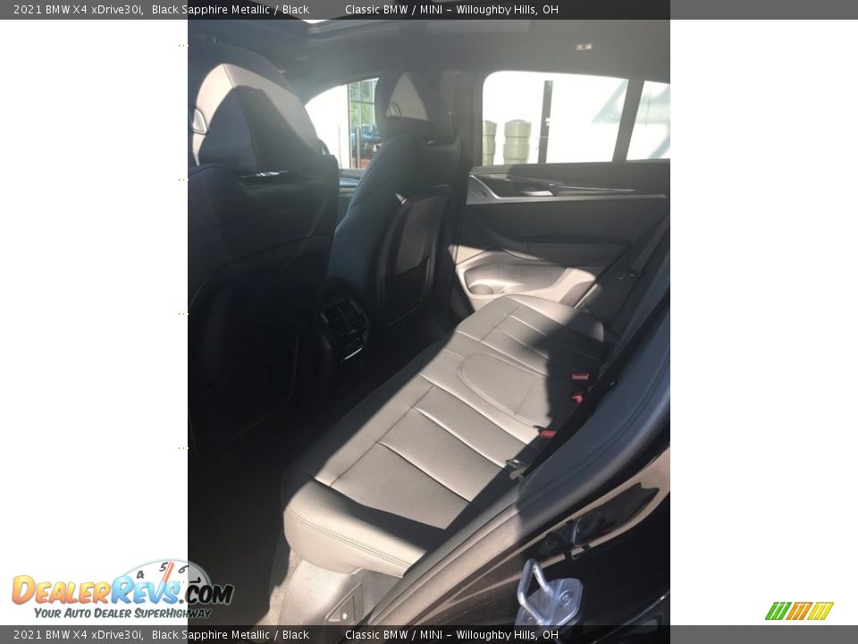 2021 BMW X4 xDrive30i Black Sapphire Metallic / Black Photo #3