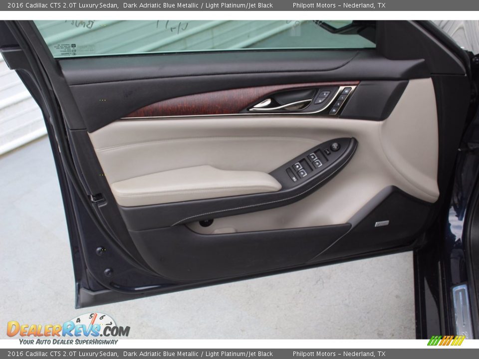 Door Panel of 2016 Cadillac CTS 2.0T Luxury Sedan Photo #14