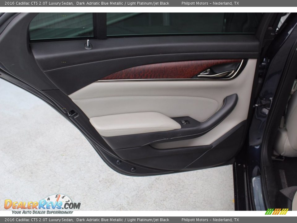 Door Panel of 2016 Cadillac CTS 2.0T Luxury Sedan Photo #24