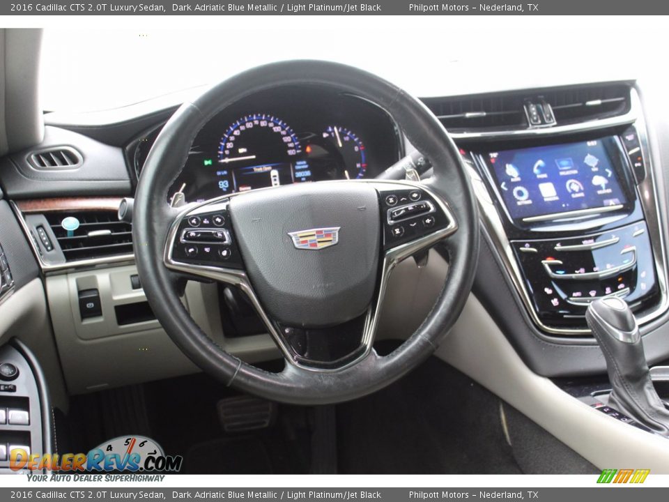 Dashboard of 2016 Cadillac CTS 2.0T Luxury Sedan Photo #27