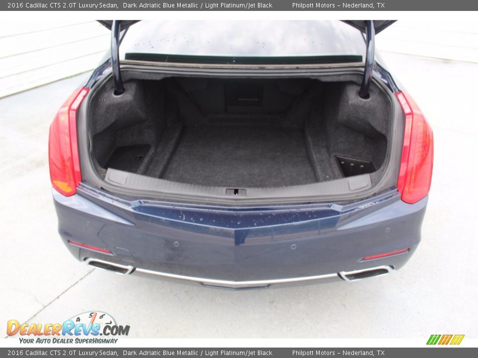 2016 Cadillac CTS 2.0T Luxury Sedan Trunk Photo #28