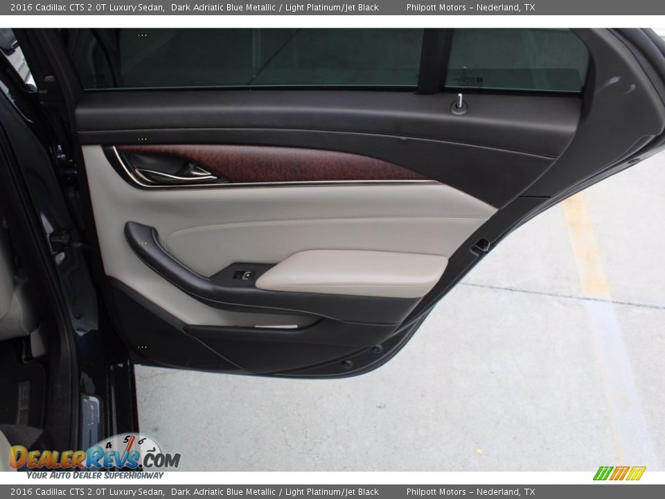 Door Panel of 2016 Cadillac CTS 2.0T Luxury Sedan Photo #29