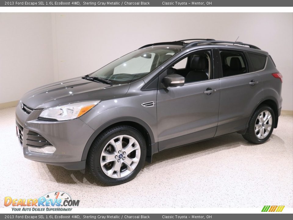 2013 Ford Escape SEL 1.6L EcoBoost 4WD Sterling Gray Metallic / Charcoal Black Photo #3