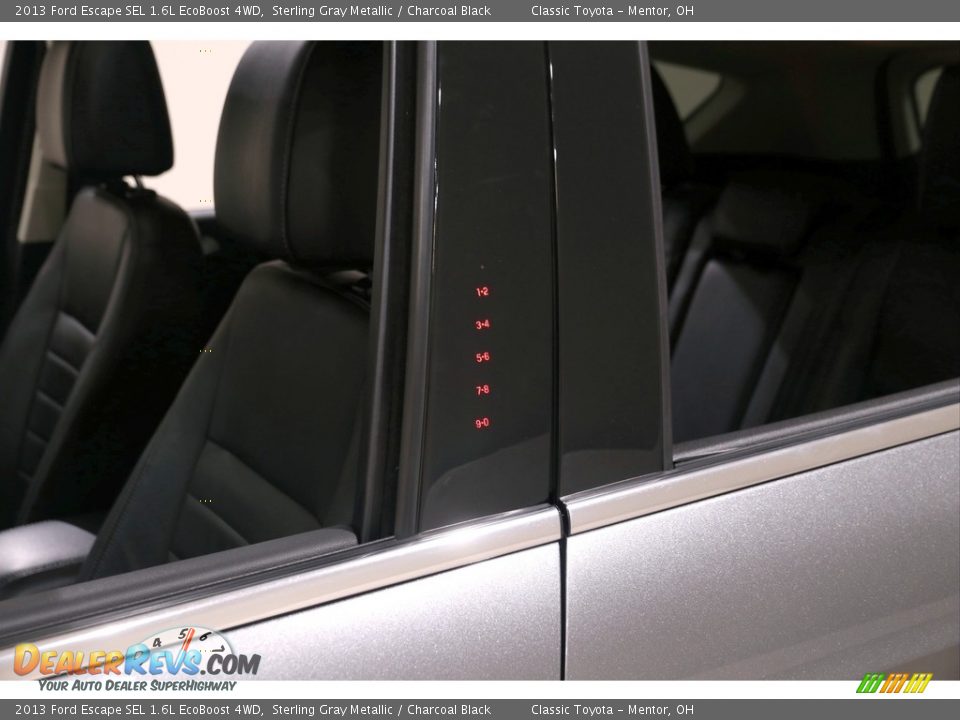 2013 Ford Escape SEL 1.6L EcoBoost 4WD Sterling Gray Metallic / Charcoal Black Photo #4