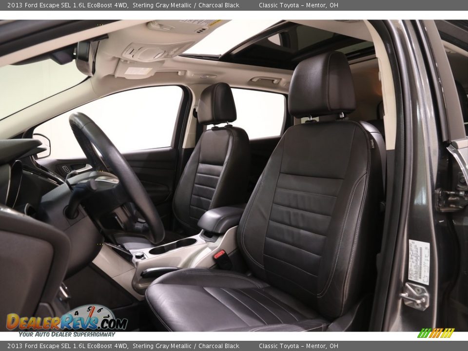 2013 Ford Escape SEL 1.6L EcoBoost 4WD Sterling Gray Metallic / Charcoal Black Photo #6