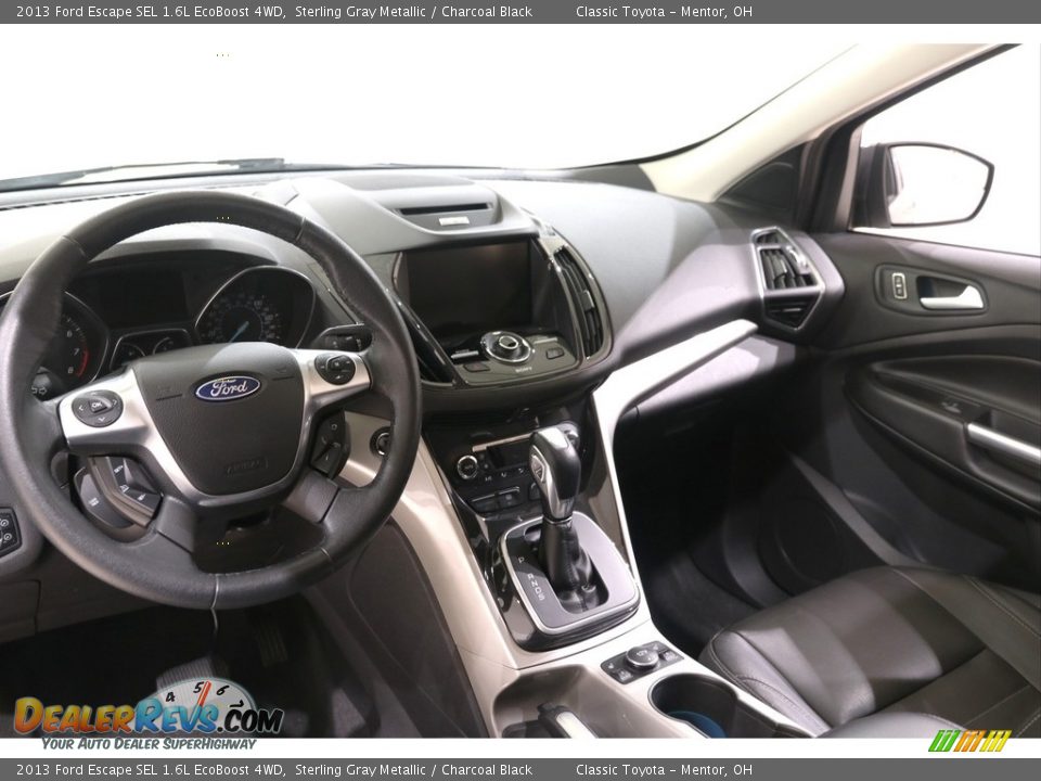 2013 Ford Escape SEL 1.6L EcoBoost 4WD Sterling Gray Metallic / Charcoal Black Photo #7