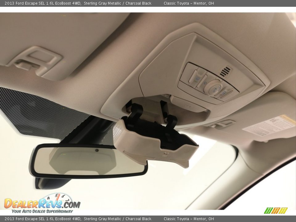 2013 Ford Escape SEL 1.6L EcoBoost 4WD Sterling Gray Metallic / Charcoal Black Photo #11