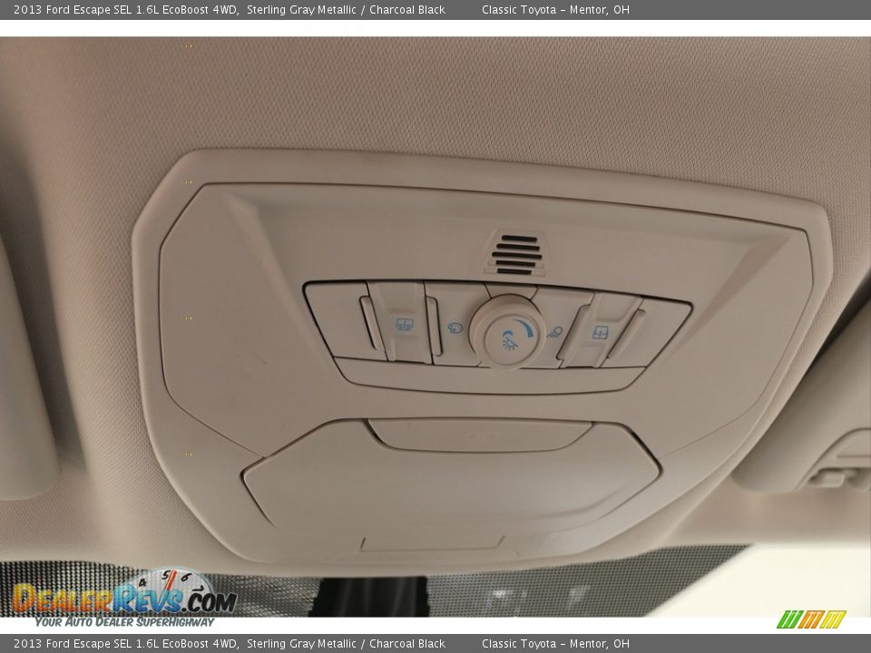 2013 Ford Escape SEL 1.6L EcoBoost 4WD Sterling Gray Metallic / Charcoal Black Photo #12