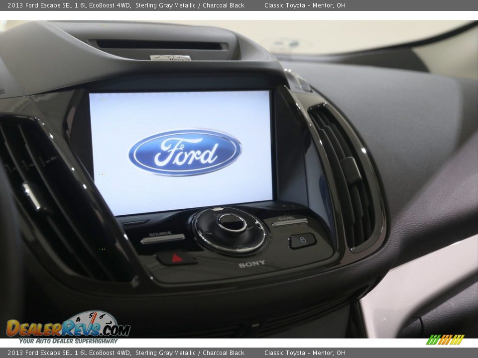 2013 Ford Escape SEL 1.6L EcoBoost 4WD Sterling Gray Metallic / Charcoal Black Photo #13