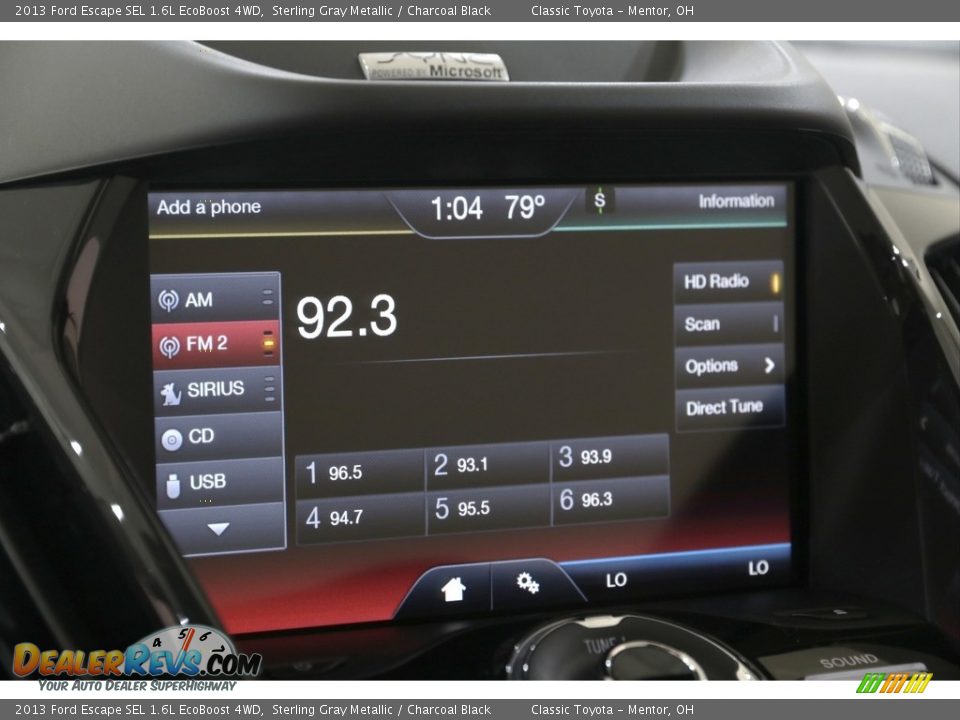 2013 Ford Escape SEL 1.6L EcoBoost 4WD Sterling Gray Metallic / Charcoal Black Photo #18