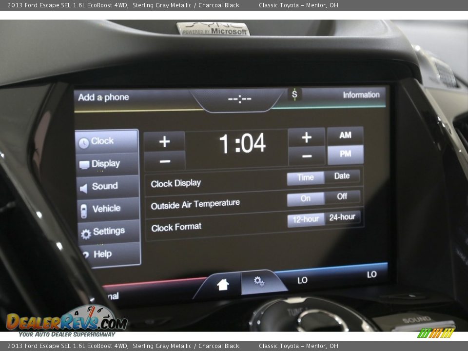 2013 Ford Escape SEL 1.6L EcoBoost 4WD Sterling Gray Metallic / Charcoal Black Photo #20