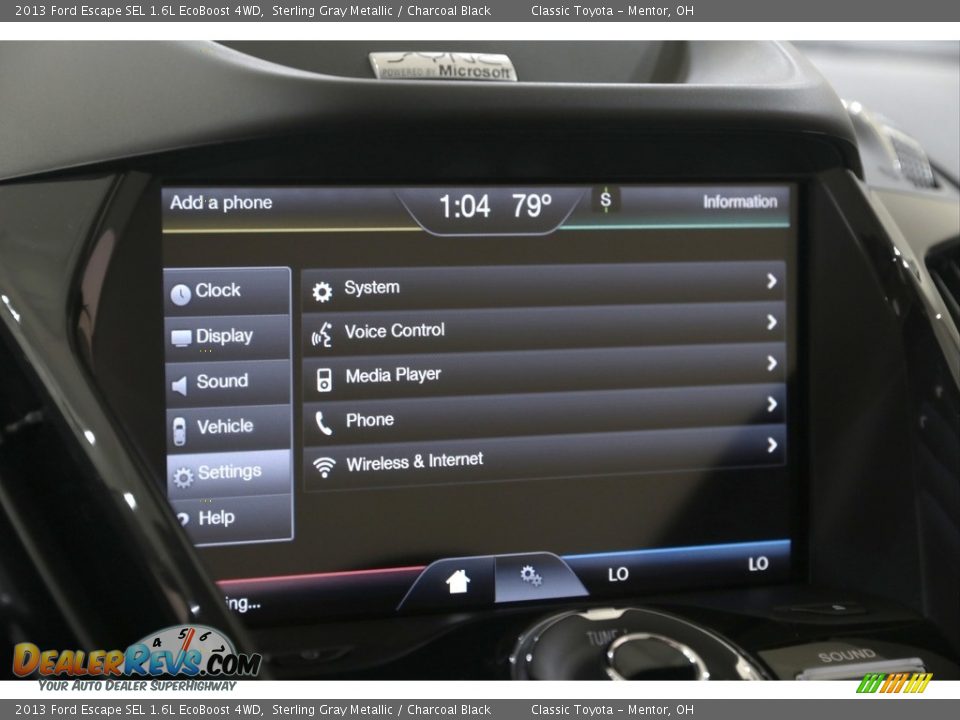 2013 Ford Escape SEL 1.6L EcoBoost 4WD Sterling Gray Metallic / Charcoal Black Photo #21