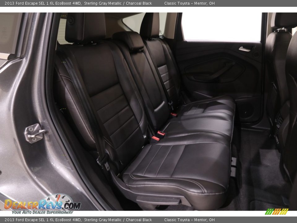 2013 Ford Escape SEL 1.6L EcoBoost 4WD Sterling Gray Metallic / Charcoal Black Photo #27