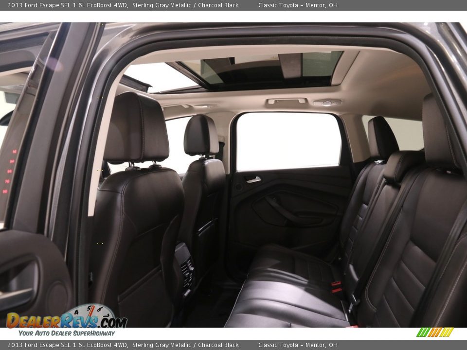 2013 Ford Escape SEL 1.6L EcoBoost 4WD Sterling Gray Metallic / Charcoal Black Photo #28