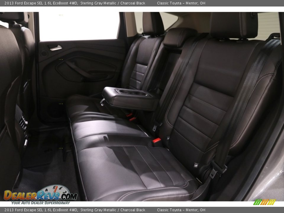 2013 Ford Escape SEL 1.6L EcoBoost 4WD Sterling Gray Metallic / Charcoal Black Photo #30