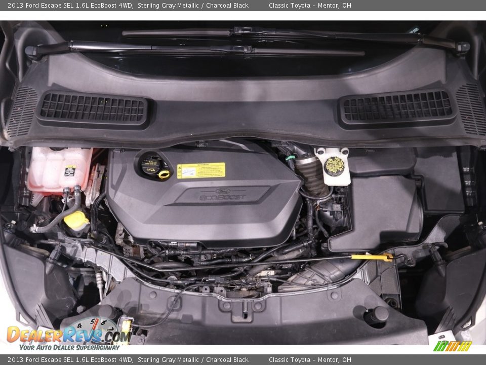 2013 Ford Escape SEL 1.6L EcoBoost 4WD Sterling Gray Metallic / Charcoal Black Photo #32