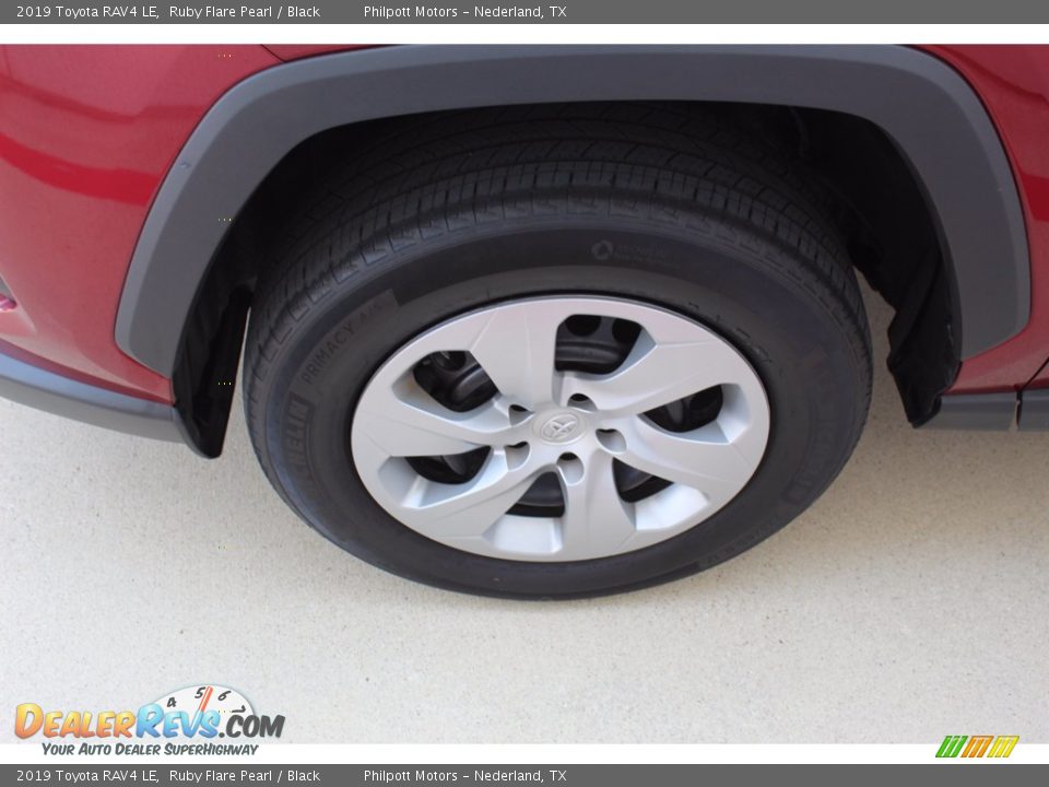 2019 Toyota RAV4 LE Ruby Flare Pearl / Black Photo #5
