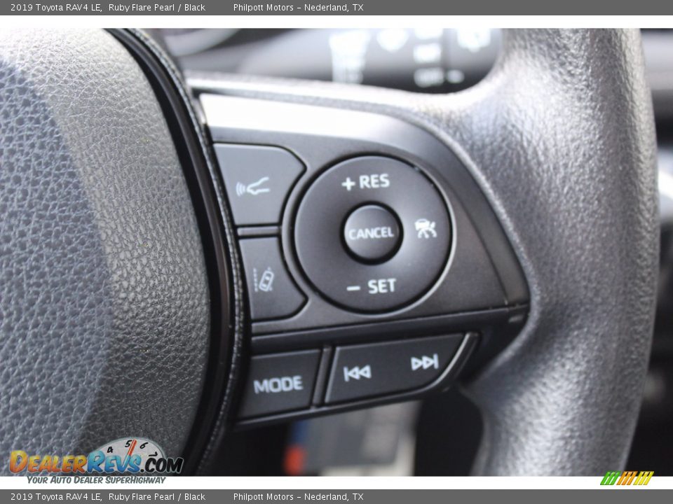 2019 Toyota RAV4 LE Ruby Flare Pearl / Black Photo #12