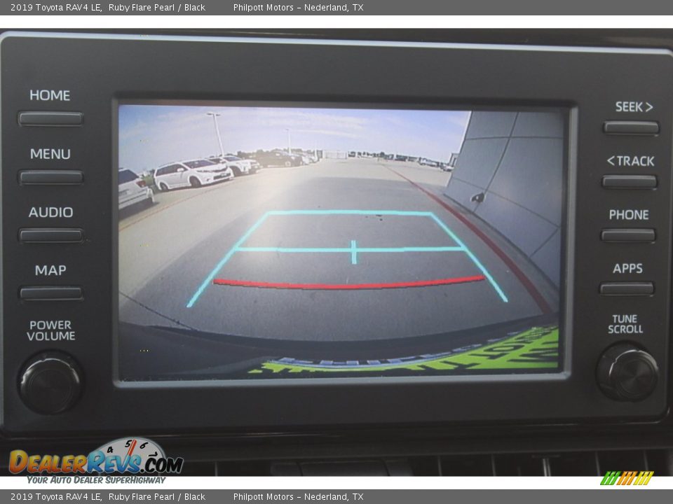 2019 Toyota RAV4 LE Ruby Flare Pearl / Black Photo #17