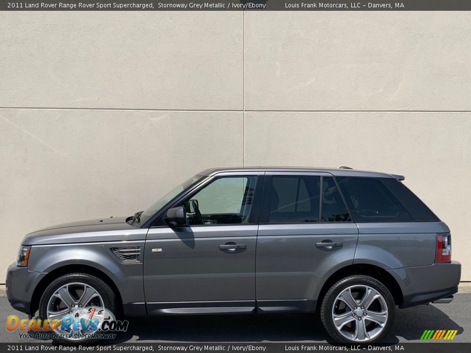 2011 Land Rover Range Rover Sport Supercharged Stornoway Grey Metallic / Ivory/Ebony Photo #1