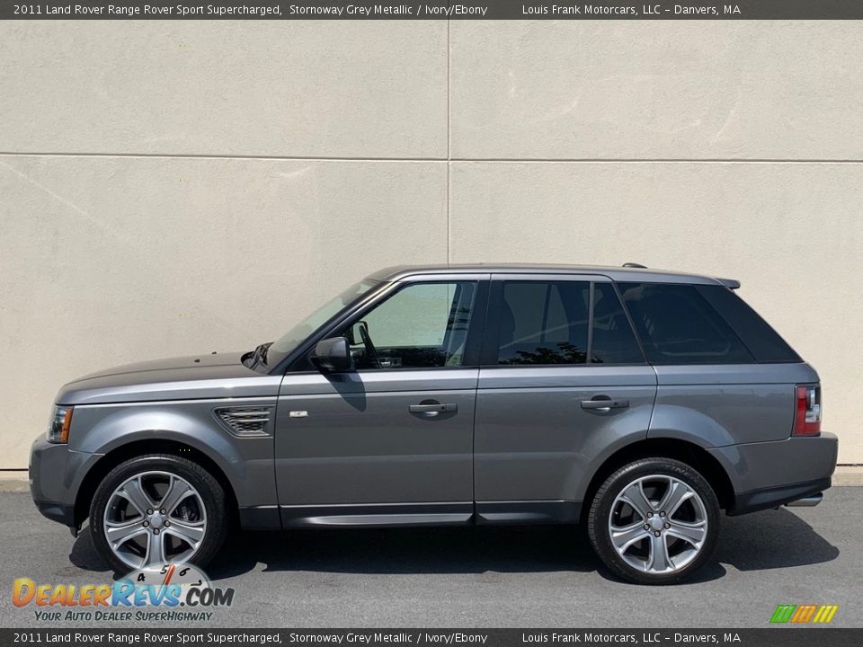 2011 Land Rover Range Rover Sport Supercharged Stornoway Grey Metallic / Ivory/Ebony Photo #5