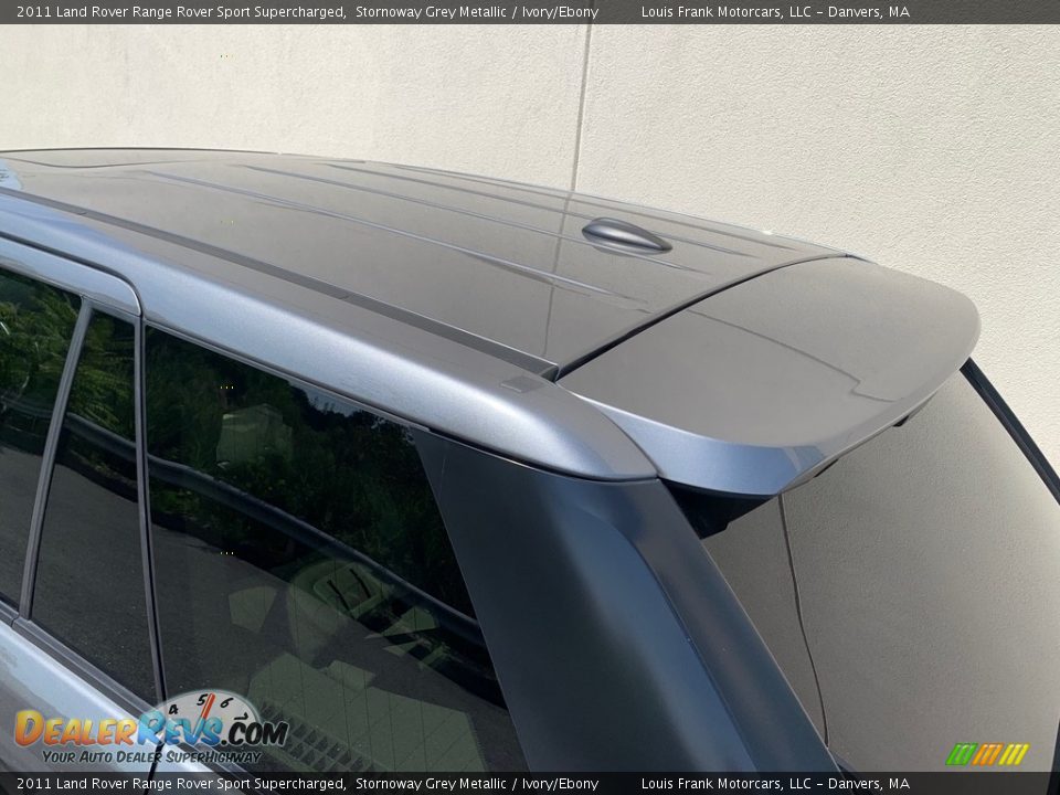 2011 Land Rover Range Rover Sport Supercharged Stornoway Grey Metallic / Ivory/Ebony Photo #12