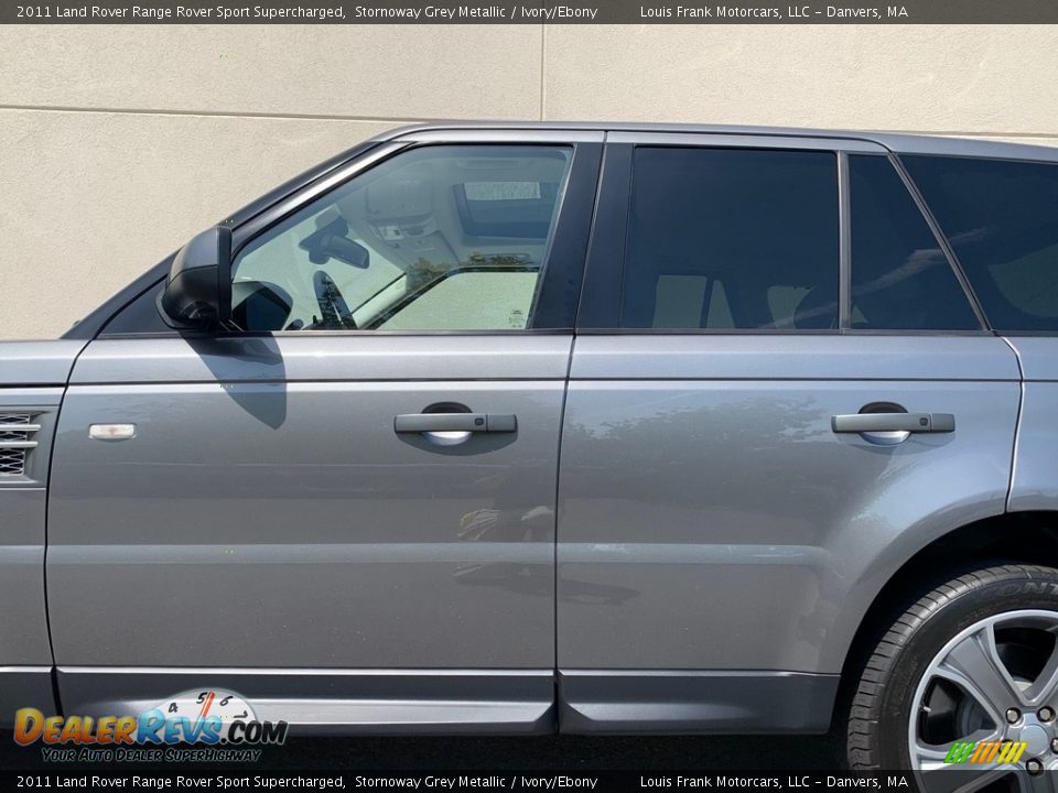2011 Land Rover Range Rover Sport Supercharged Stornoway Grey Metallic / Ivory/Ebony Photo #14